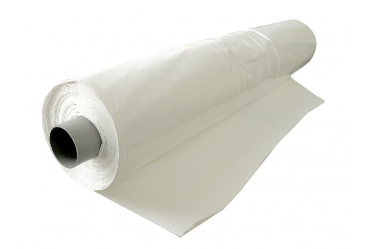 Schrumpffolie Weiß (Gerüst) - 200cm x 50m x 200my