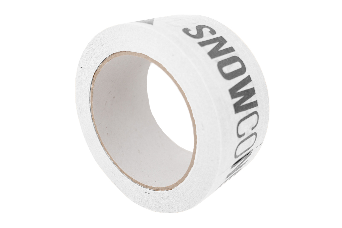 Bedrucktes Papierklebeband verstärkt weiß - 50mm x 50m (1 Farbe) Bedrucktes Papierklebeband verstärkt weiß - 50mm x 50m (1 Farbe)