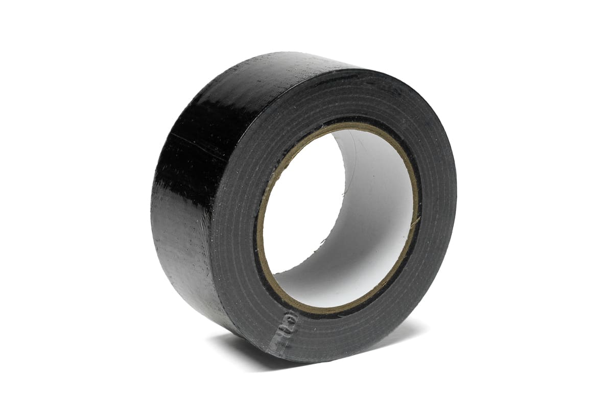 Gewebeband schwarz - 50mm x 50m