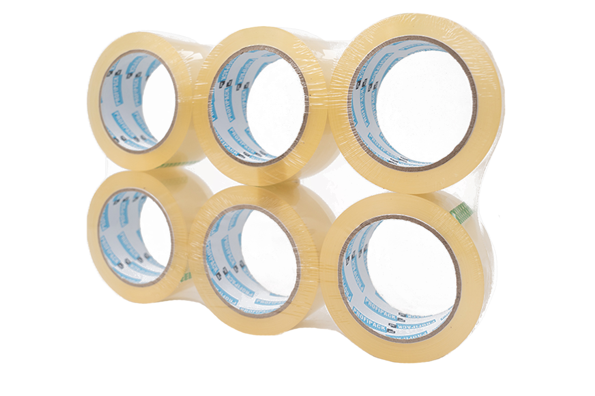 High Tack Klebeband transparent PREMIUM - 48mm x 66m
