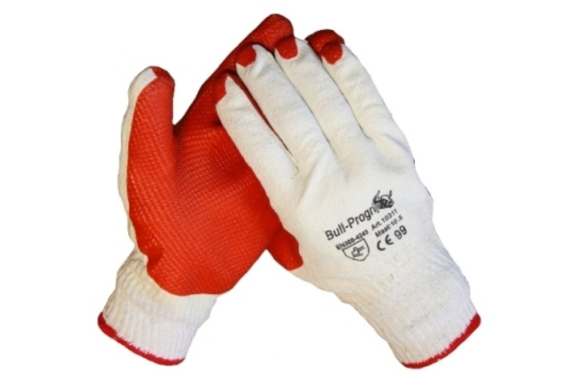 Bull Progrip orange Arbeitshandschuhe