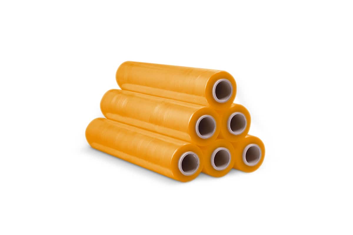  Handstretchfolie orange - 50cm x 300m x 20my