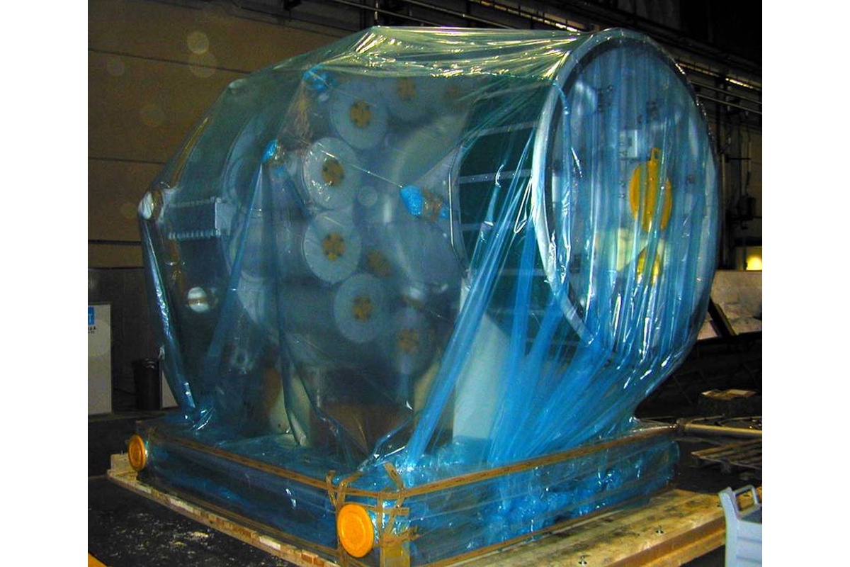 VCI Flachfolie (korrosionsschützend) transparent blau - 200cm x 100m x 100my