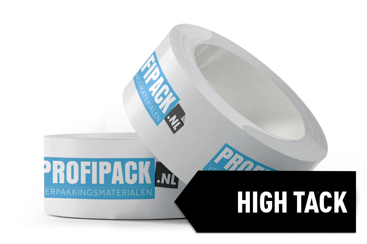 Bedrucktes PP High Tack Klebeband - 50 mm x 66 m (2 Farben)