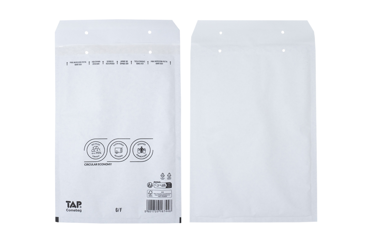 Luftpolstertaschen F16 - 220 x 340 mm (100 Stück)