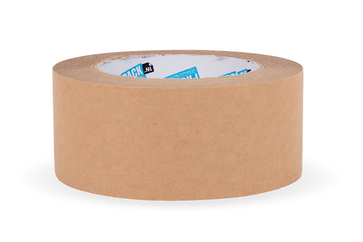  Klebebandabroller + 6 Rollen Papierklebeband - 50mm