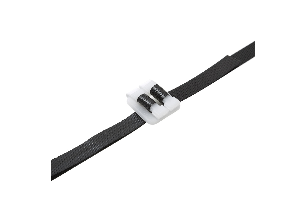 Kunststoff-Schnallen Schwarz - 13mm (1000 Stück)