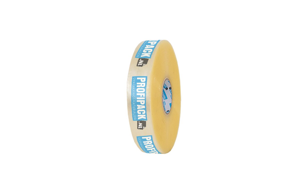 Bedrucktes Maschinentape PP Hotmelt - 50mm x 990m (3 Farben)