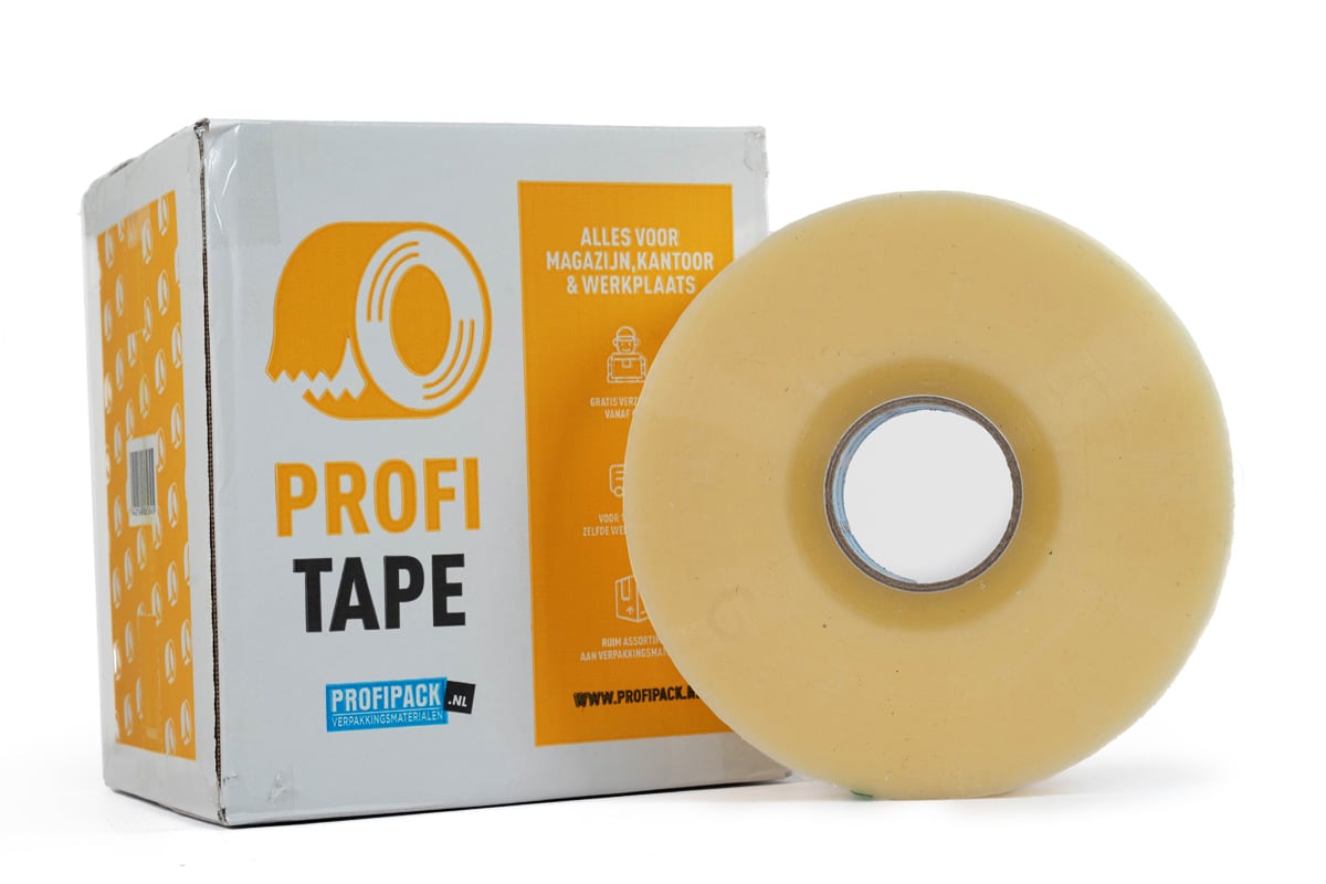 Maschinenklebeband PP Hotmelt transparent - 48 mm x 990 m