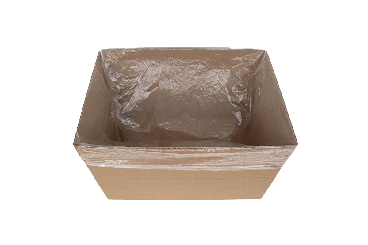  LDPE Einlegesäcke Seitenfaltensäcke transparent - 60 x 20/20 x 80cm x 20my (500 Stück)