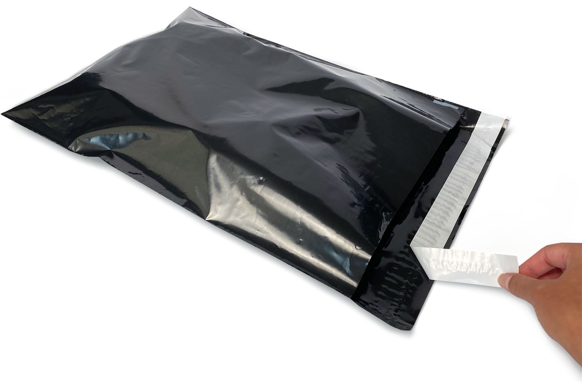 Coex Versandtaschen schwarz - 510 x 585mm (100 st)