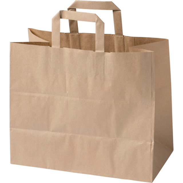 Papier Tragetaschen - 32 x 17 x 27cm (250st)