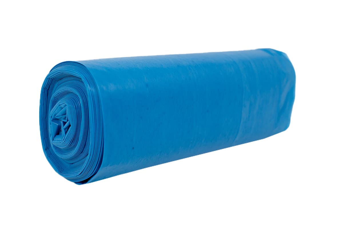 LDPE Müllsäcke blau - 70 x 110cm x 55my (200 st)