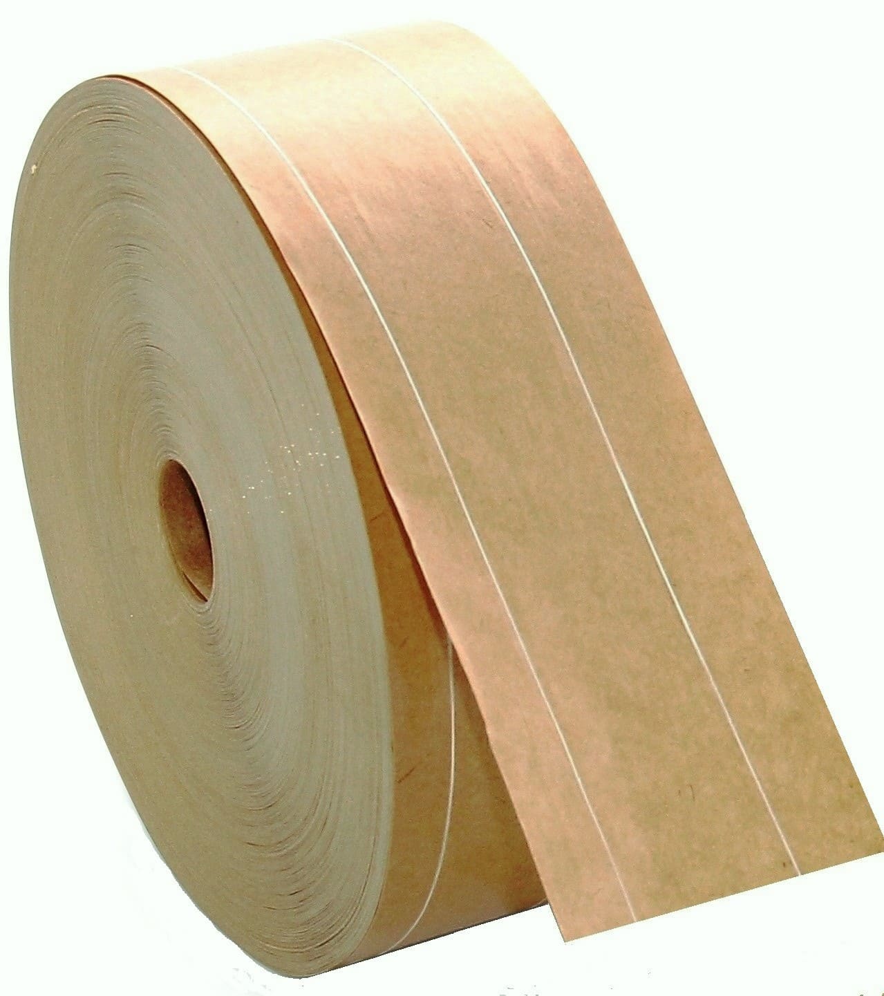 Gummiertes Papierband - 70 mm x 150 m - 115 g/m² - verstärkt