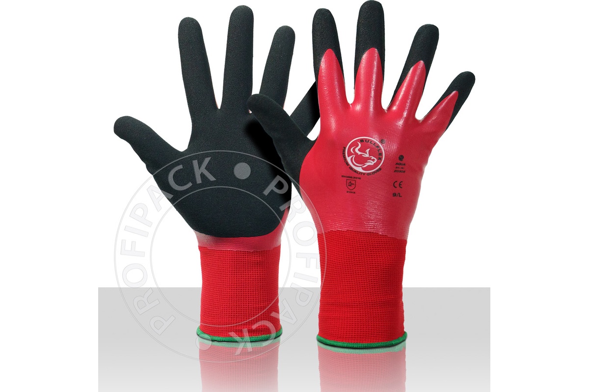 Bullflex Premium Aqua Handschuhe - Größe 9/L