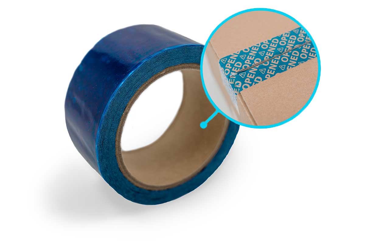 Sicherheitsband blau - 50mm x 50m