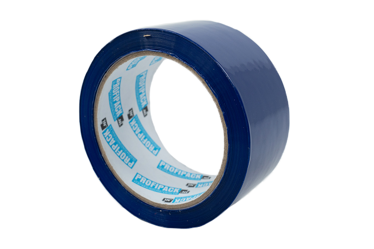 PP Acrylband blau - 50mm x 66m