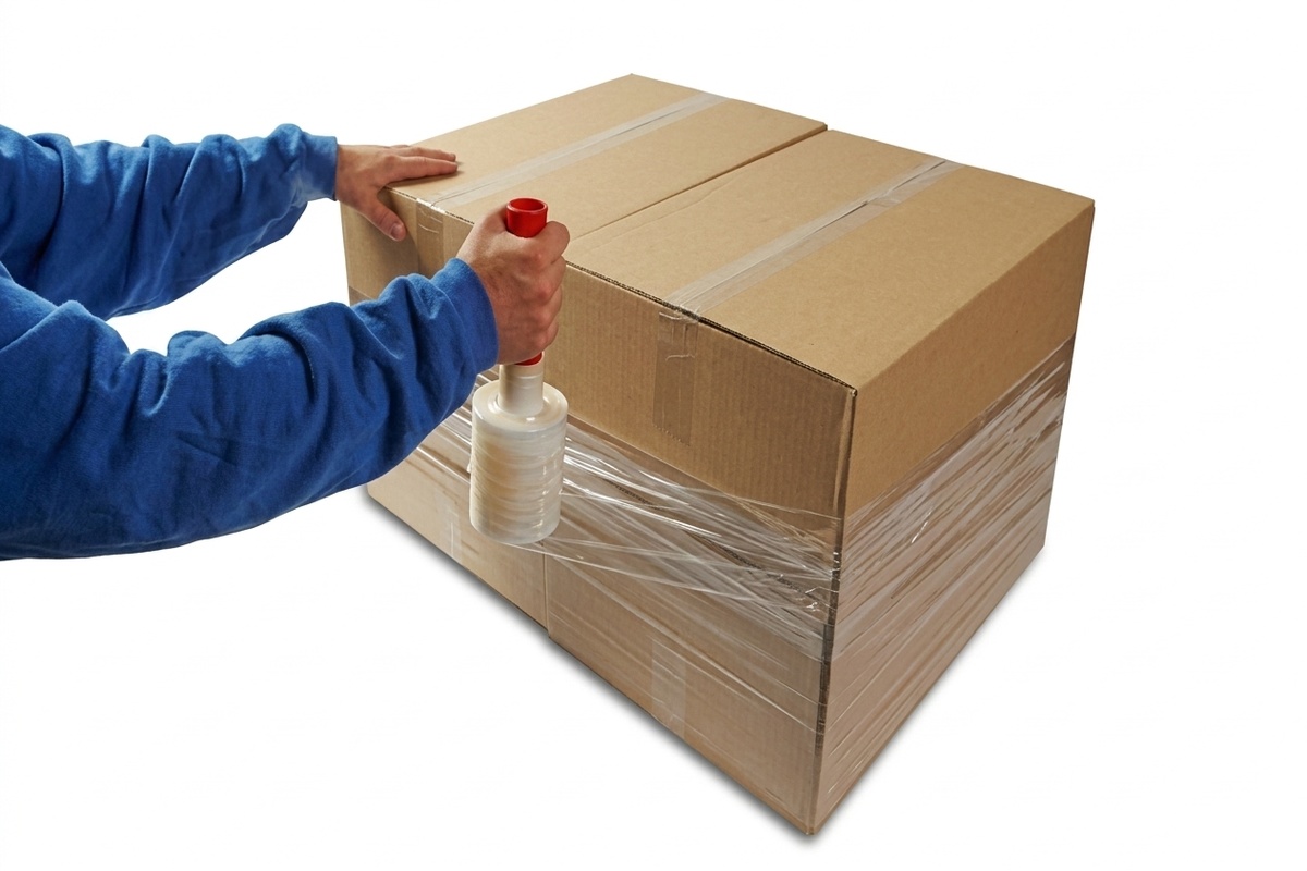 Mini-Stretchfolie transparent - 12,5cm x 150m x20my
