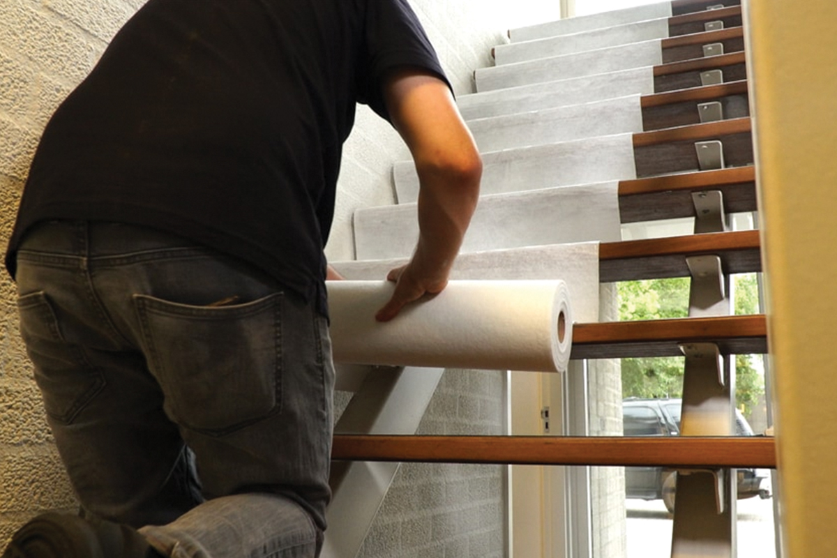 Abdeckvlies Selbsthaftend weiß - 100cm x 25m (180gr/m²)