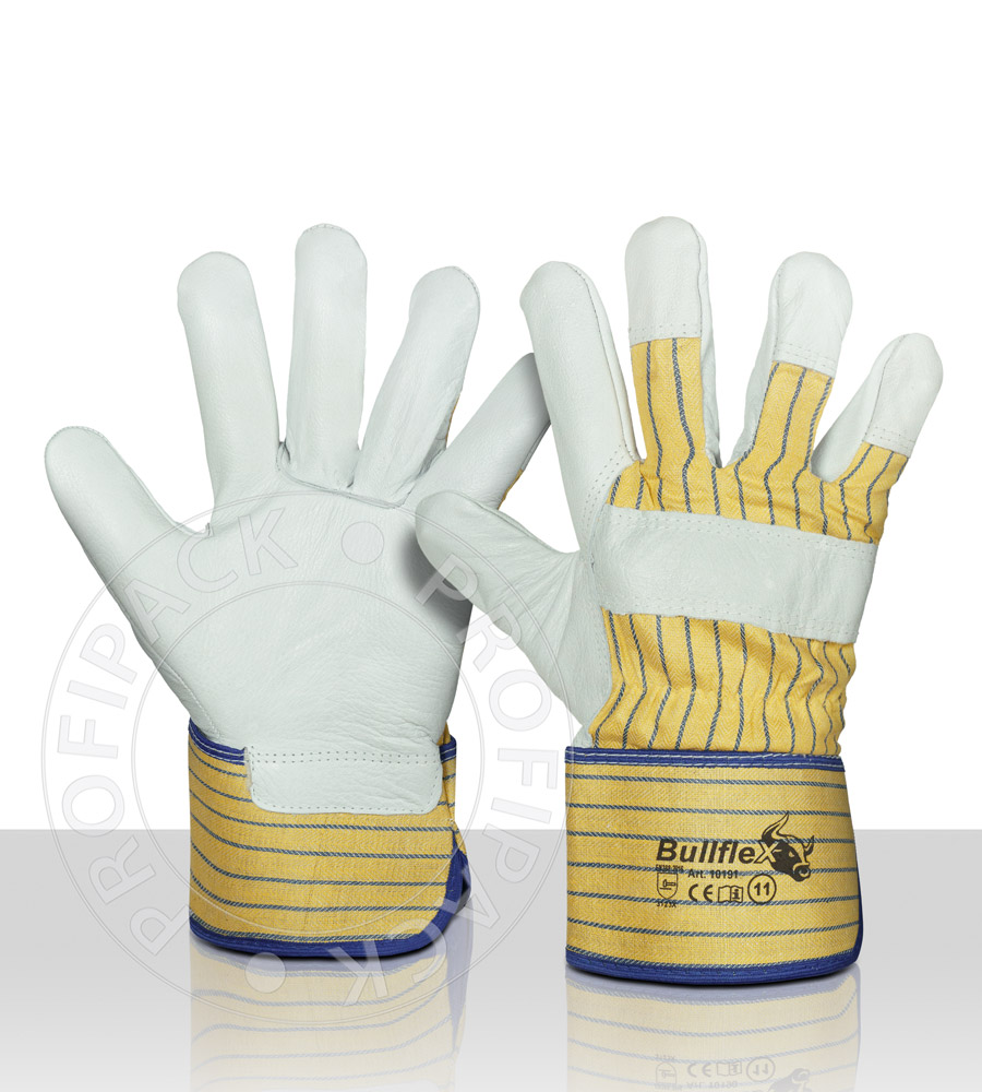 Bullflex Arbeitshandschuhe aus Rinds-/Nappaleder gefüttert - Größe 11/XXL Bullflex Arbeitshandschuhe aus Rinds-/Nappaleder gefüttert - Größe 11/XXL