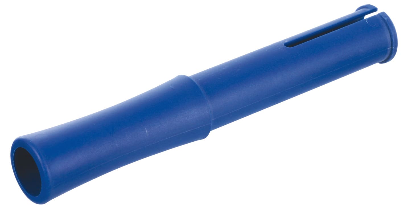 Mini Stretchfolie schwarz - 10 cm x 150 m x 20 my (24 Stück) + KOSTENLOSER Abroller