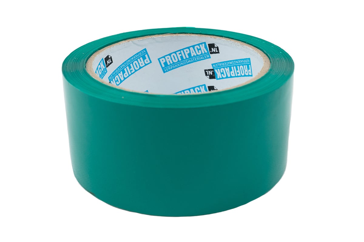 PP Acrylband grün - 50mm x 66m