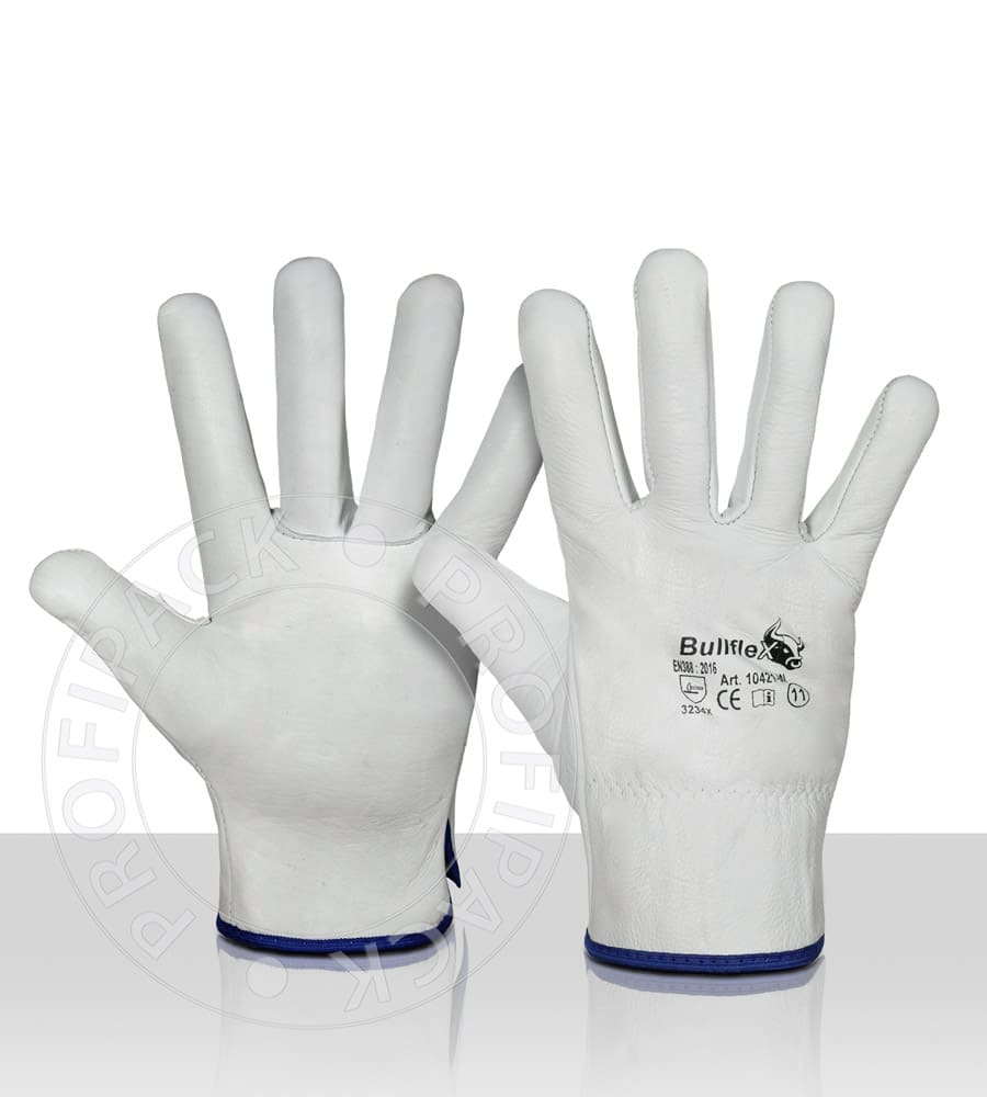 Bullflex Fahrerhandschuhe aus Rinder-/Nubukleder, Acrylgefüttert - Größe 11/XXL