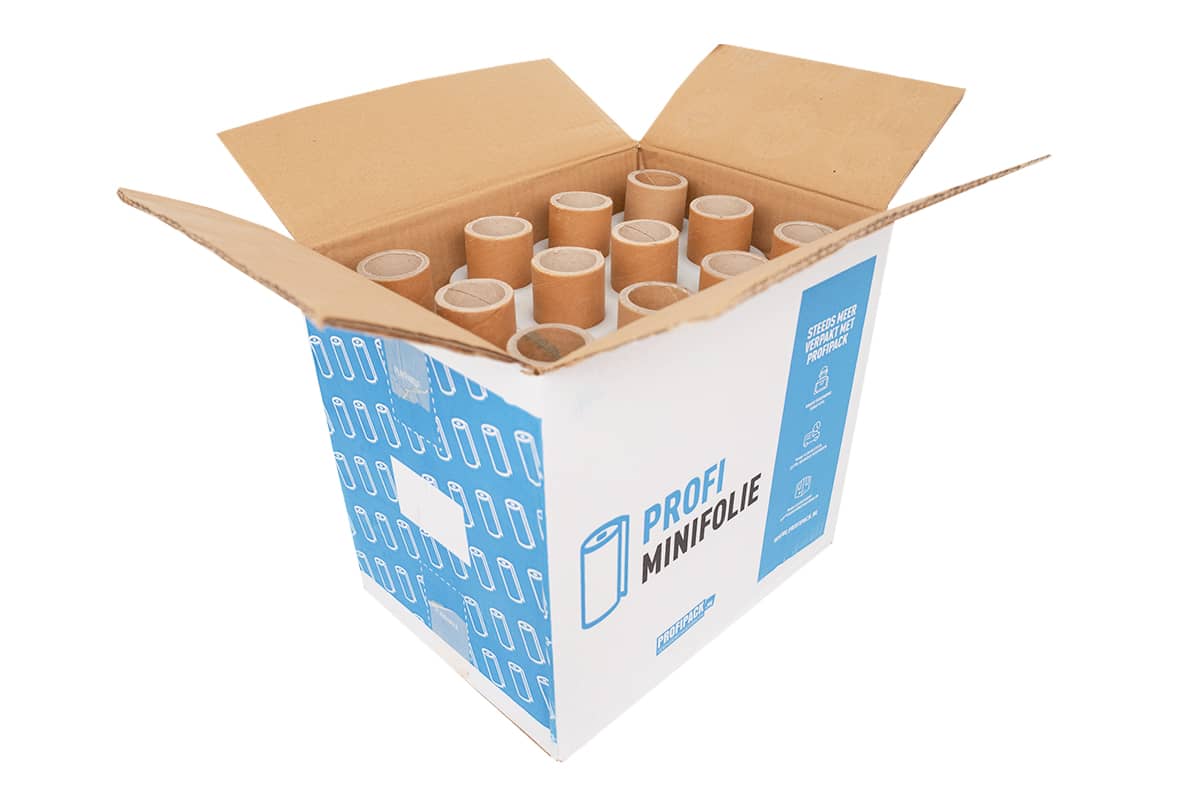 Mini Stretchfolie transparent - 10cm x 150m x 20my