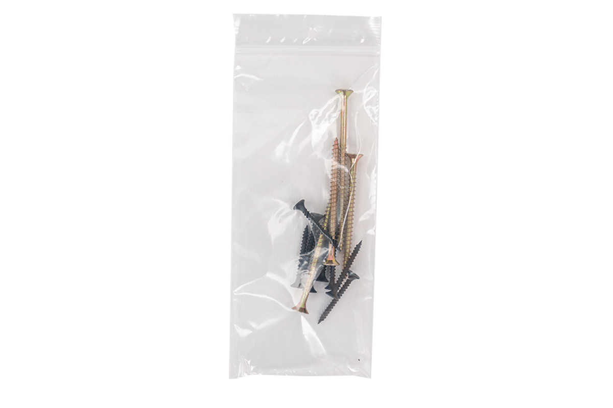 Druckverschlussbeutel transparent - 90 x 230mm x 50my (1.000 st)