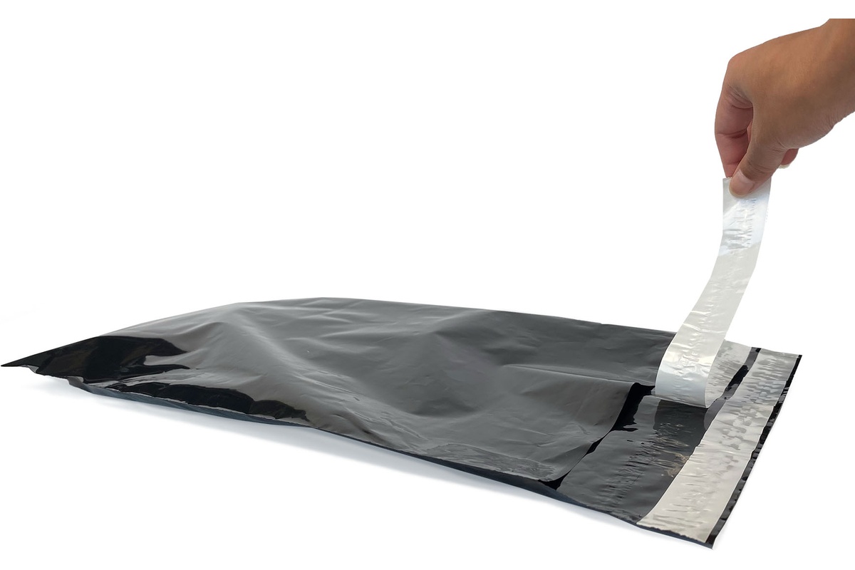 Coex Versandtaschen Schwarz Rücksendung - 500 x 700mm (100st)