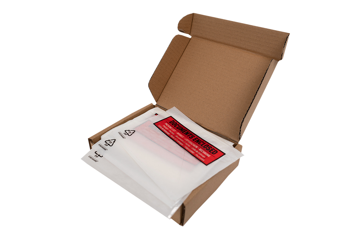 Lieferscheintaschen Documents Enclosed - 165 x 122mm (250 st)