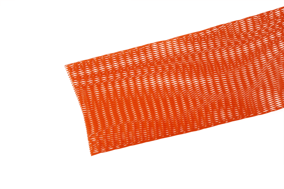 Plastisches Schlauchnetz in Spenderbox orange - 100-200 mm x 100 m