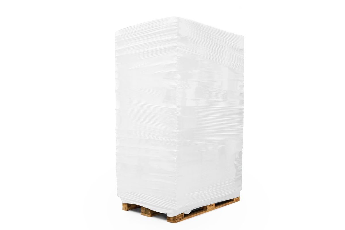 Pallet wikkelfolie wit 1