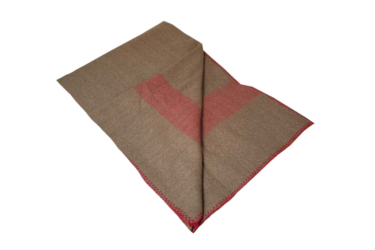 Schweizer Armeedecken - 130 x 200 cm (80% wolle)
