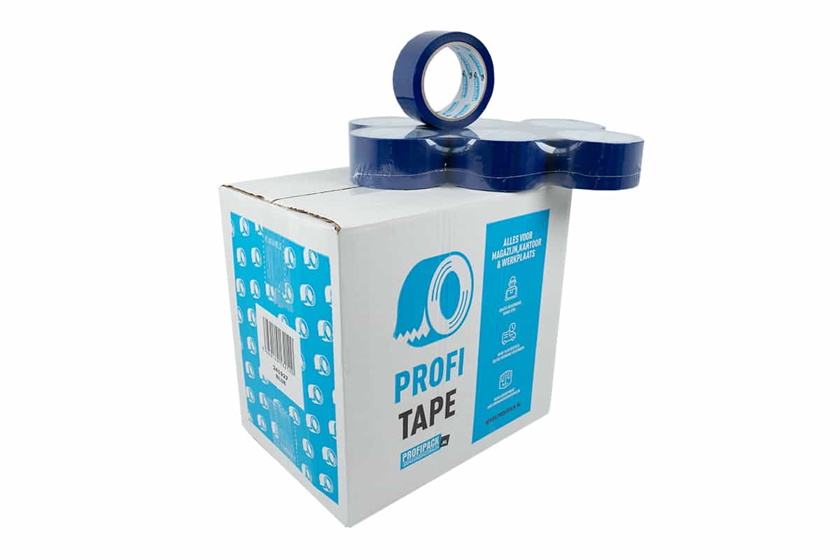 PP Acrylband blau - 50mm x 66m