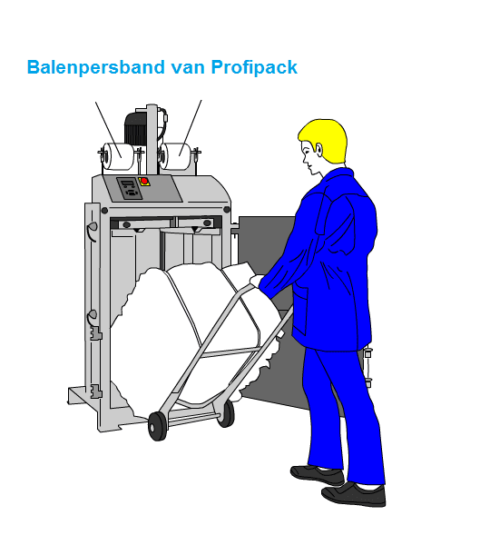  Ballenpresseband - 16mm x 340m x 50WG