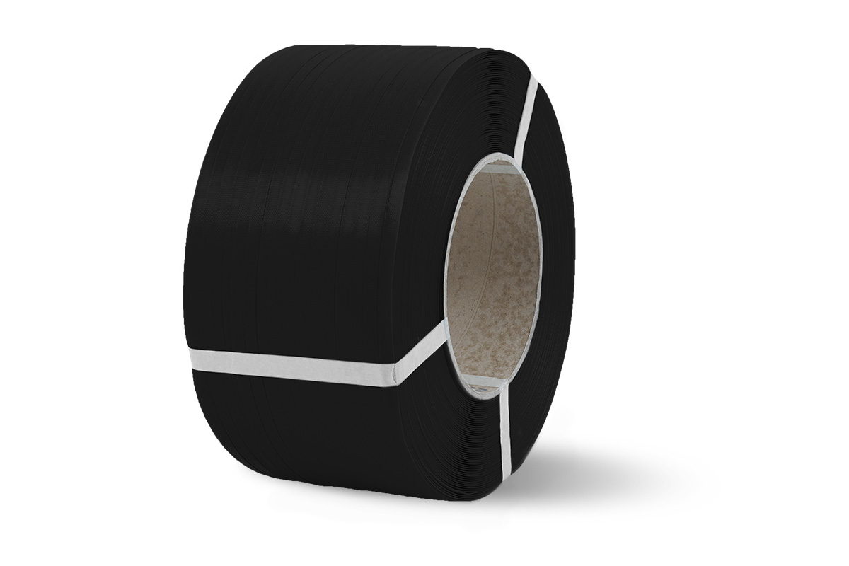 351061 pp band zwart 12mm