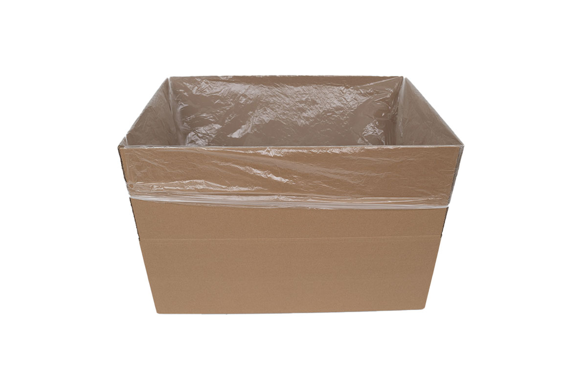  LDPE Einlegesäcke Seitenfaltensäcke transparent - 60 x 20/20 x 80cm x 20my (500 Stück)