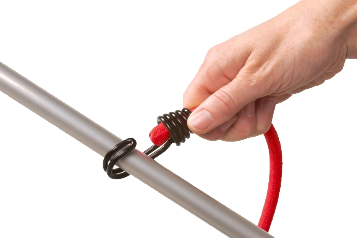 Gepäckgurt rot 100cm - 2 Stück