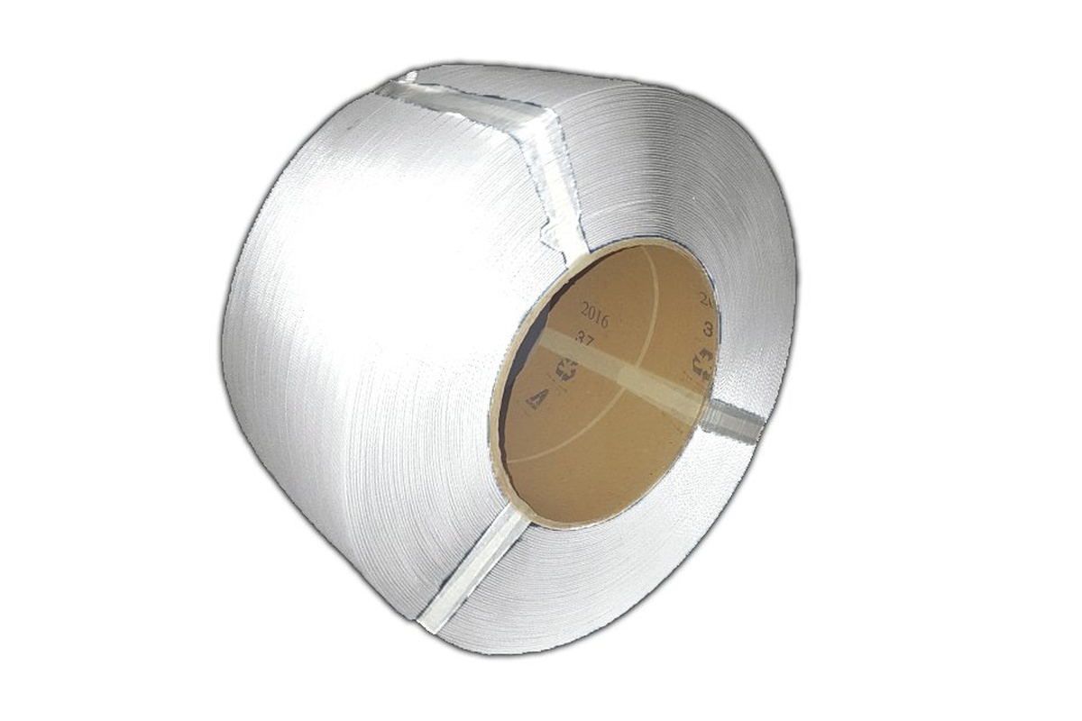 PP Umreifungsband weiß - 12mm x 3.000m x 0,55mm