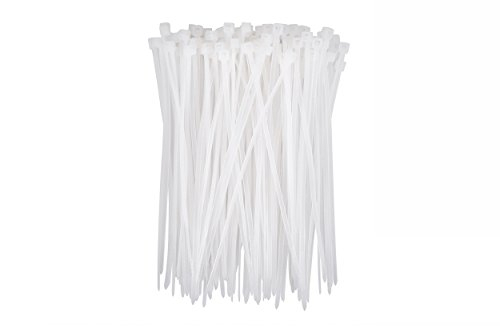 Kabelbinder weiß - 100mm x 2,5mm (100 Stück) Kabelbinder weiß - 100mm x 2,5mm (100 Stück)
