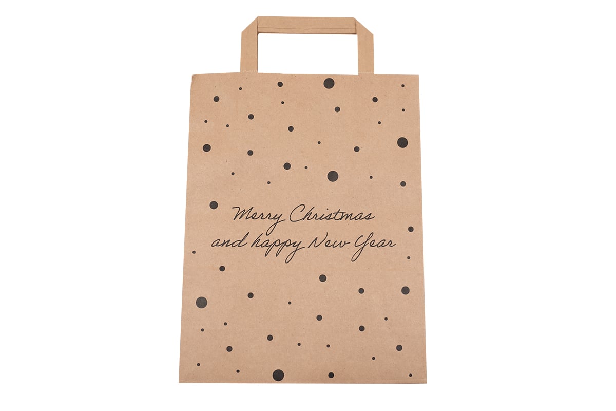 Weihnachtstüten Papier - 260 x 170 x 345mm x 80g (50 Stück)