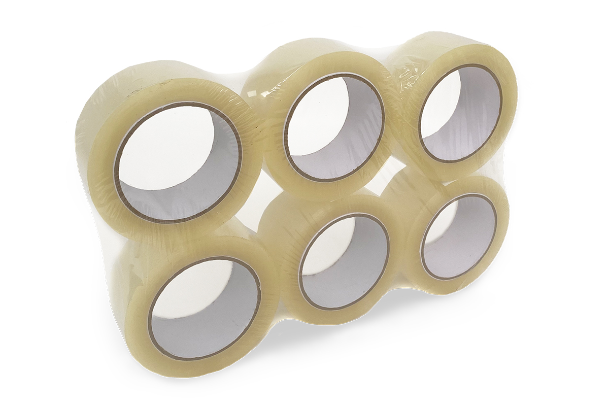 PP Lösungsmittelklebeband transparent - 38mm x 66m