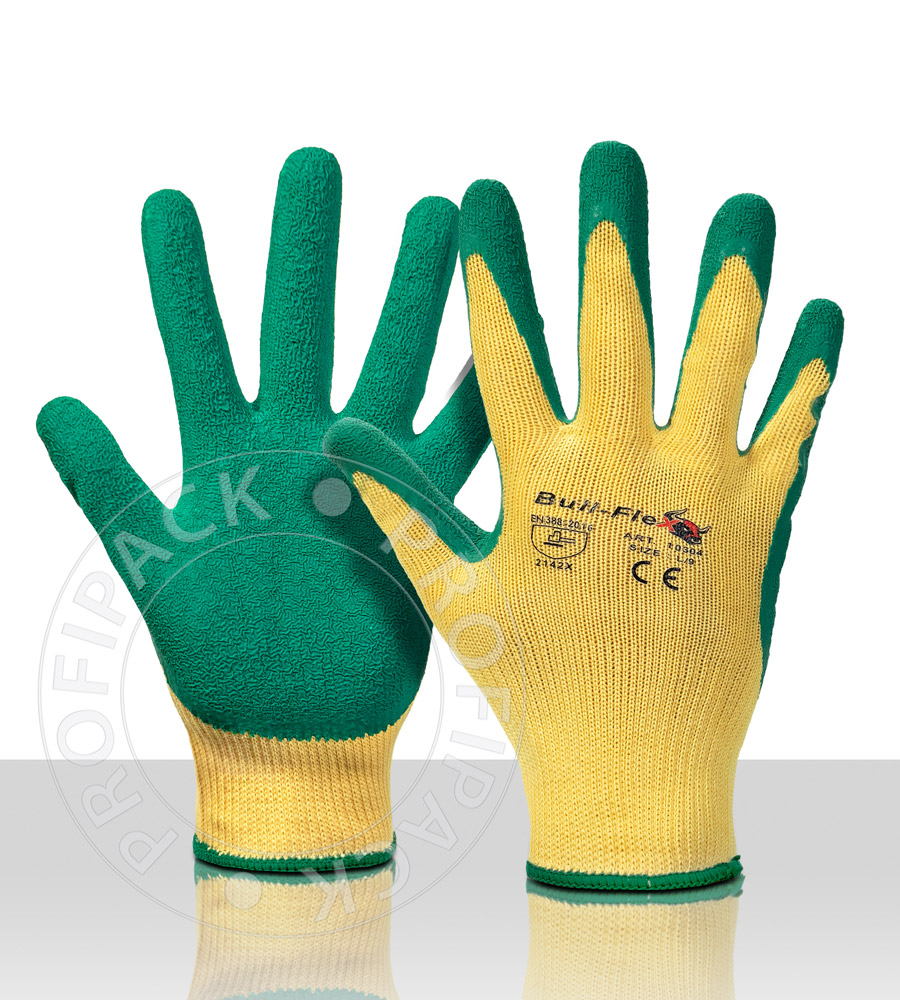 Bullflex Arbeitshandschuhe Bull Grip grün - Größe 7/M Bullflex Arbeitshandschuhe Bull Grip grün - Größe 7/M
