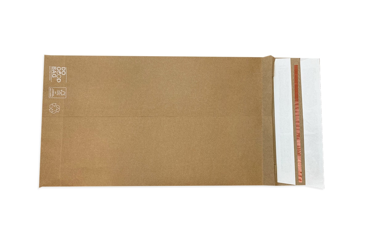 Papierversandtaschen ''Do good bag'' - 250 x 350mm + 50mm (100 st)
