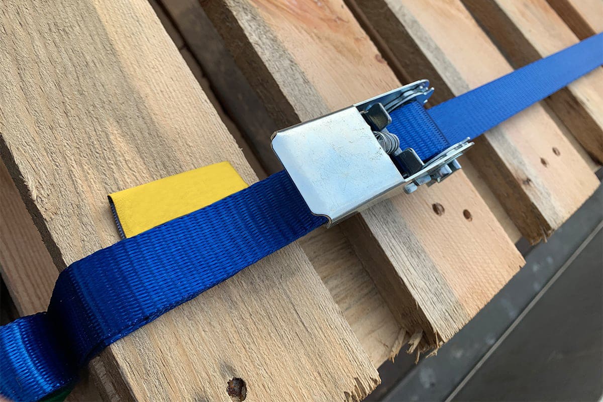 Spanngurt endlos mit Ratsche - 25mm x 2,5m (0,6 Tonnen)