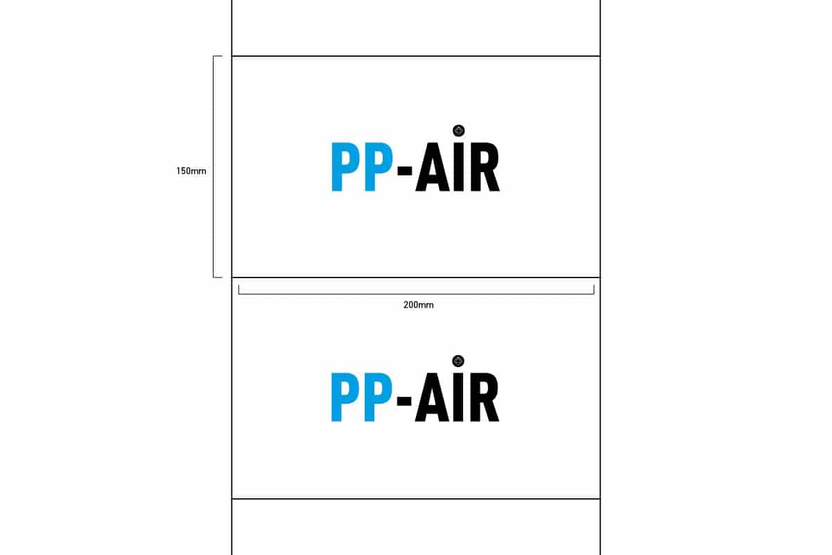 PP-air Luftkissenfolie 4.15 - 150 x 200mm x 280m