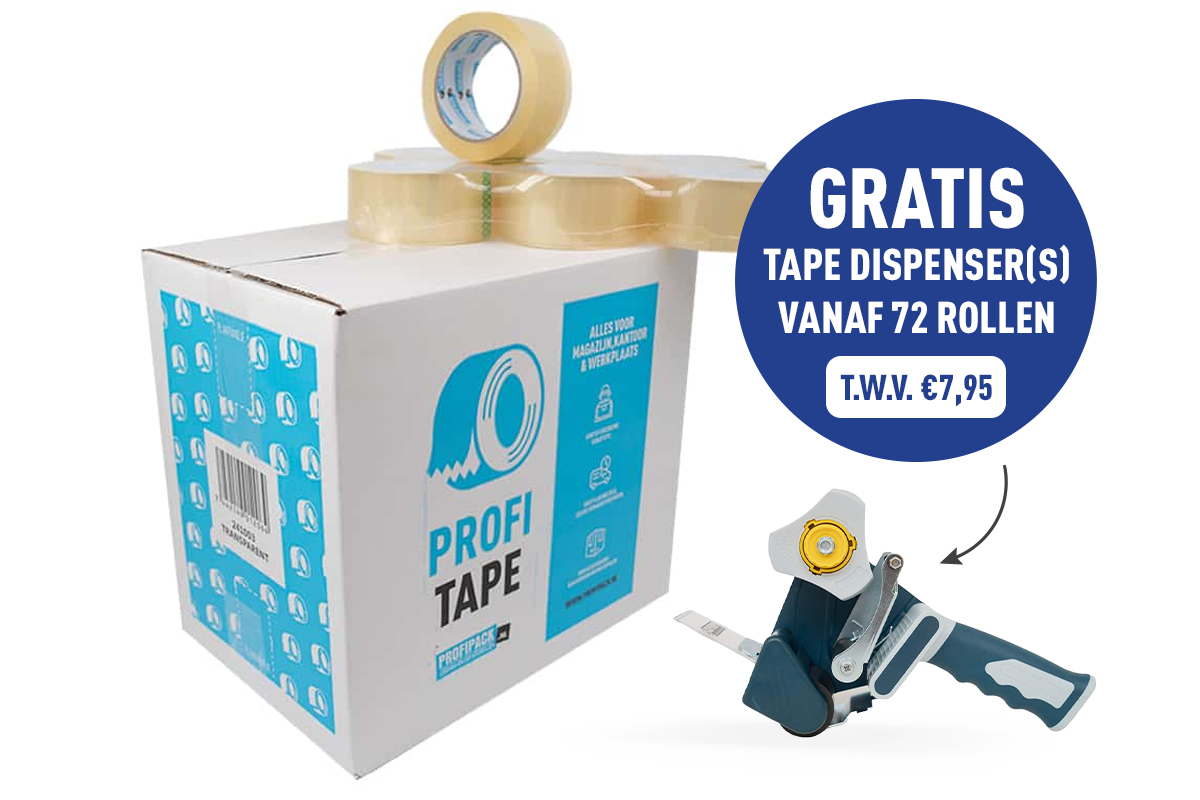 High Tack Klebeband transparent - 48 mm x 66 m