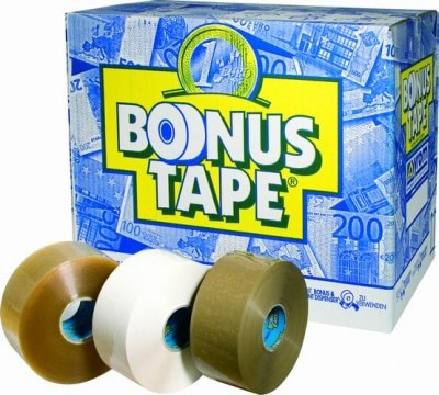 Bonusband PP Hotmelt transparent - 50mm x 200m