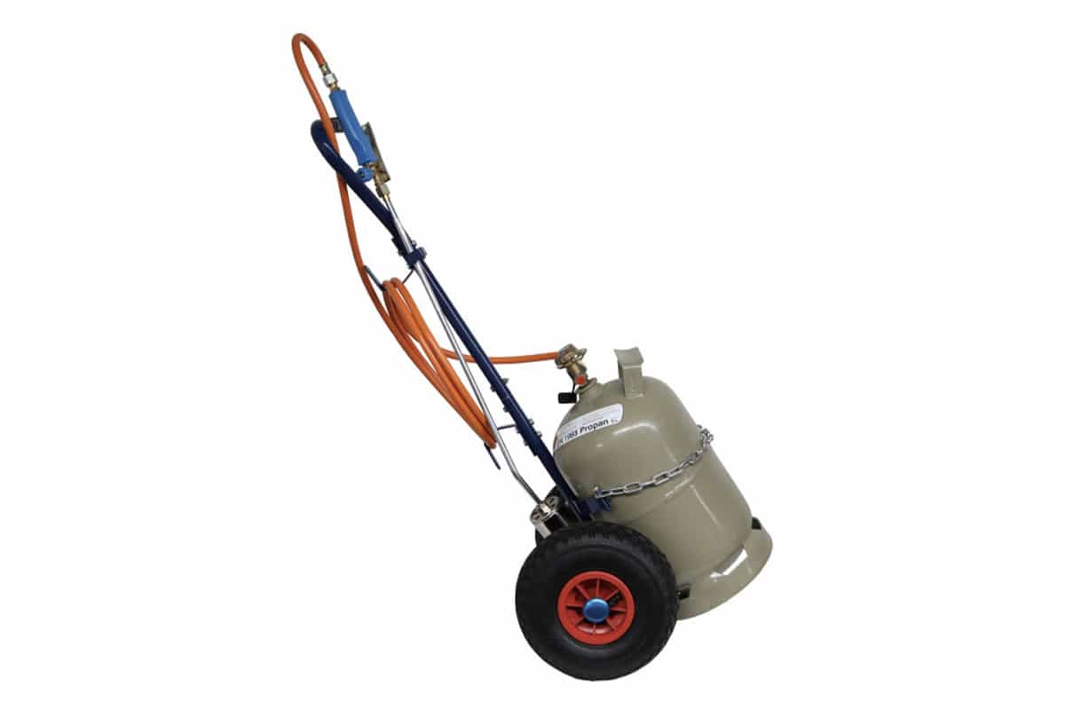 Schrumpfpistole Ripack 3000 Satz - Ripack 3000 + Gasflaschenhalter